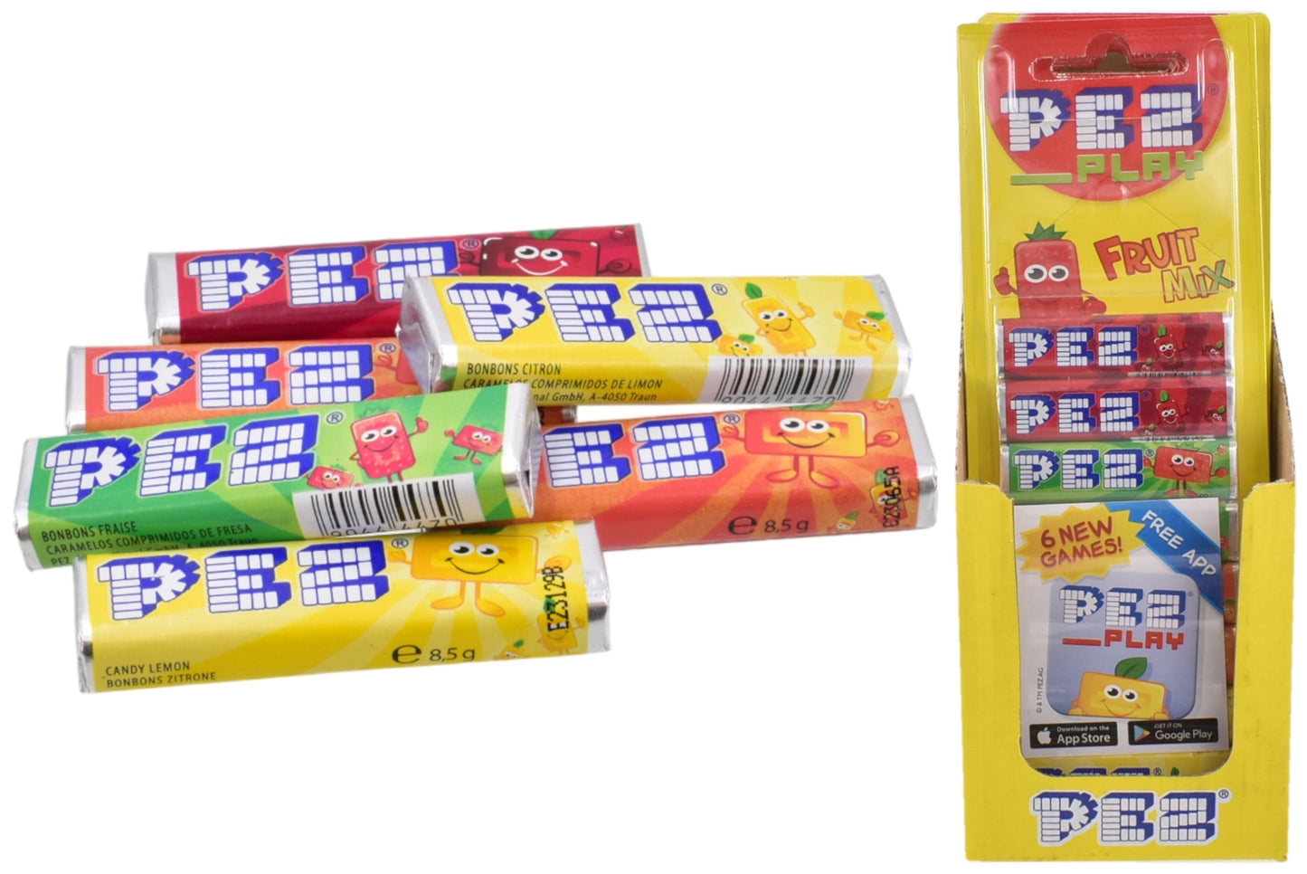 Pez Fruit Refills 6 pack