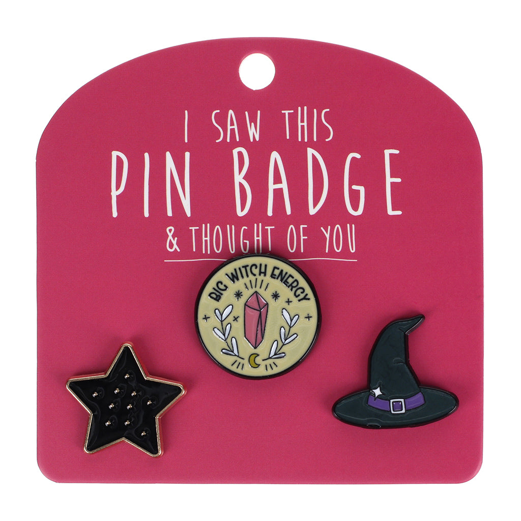 Pin Badge Big Witch Energy