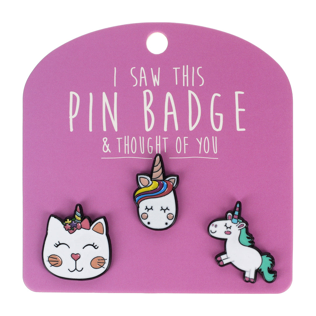 Pin Badge Unicorns