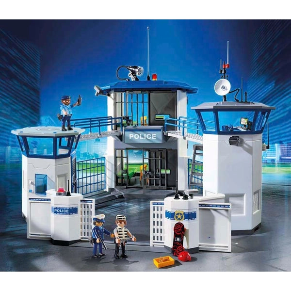 Police Headquarters With Prison