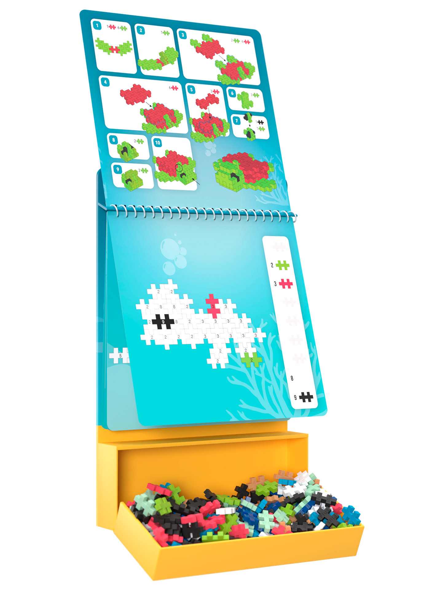 Plus Plus Activity Pad Ocean