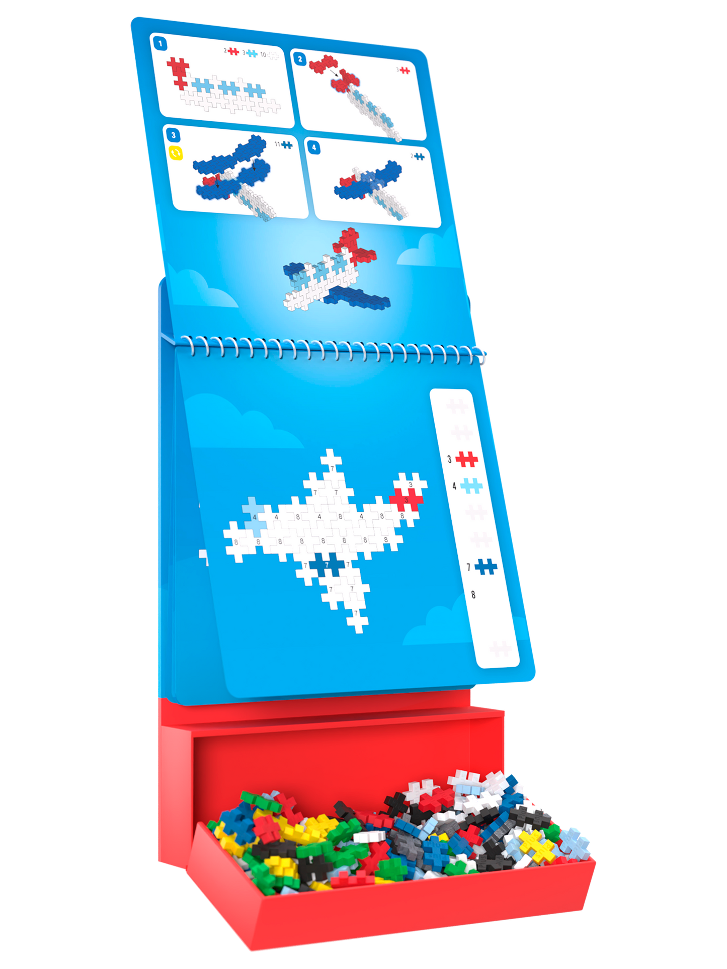 Plus Plus Activity Pad Transport