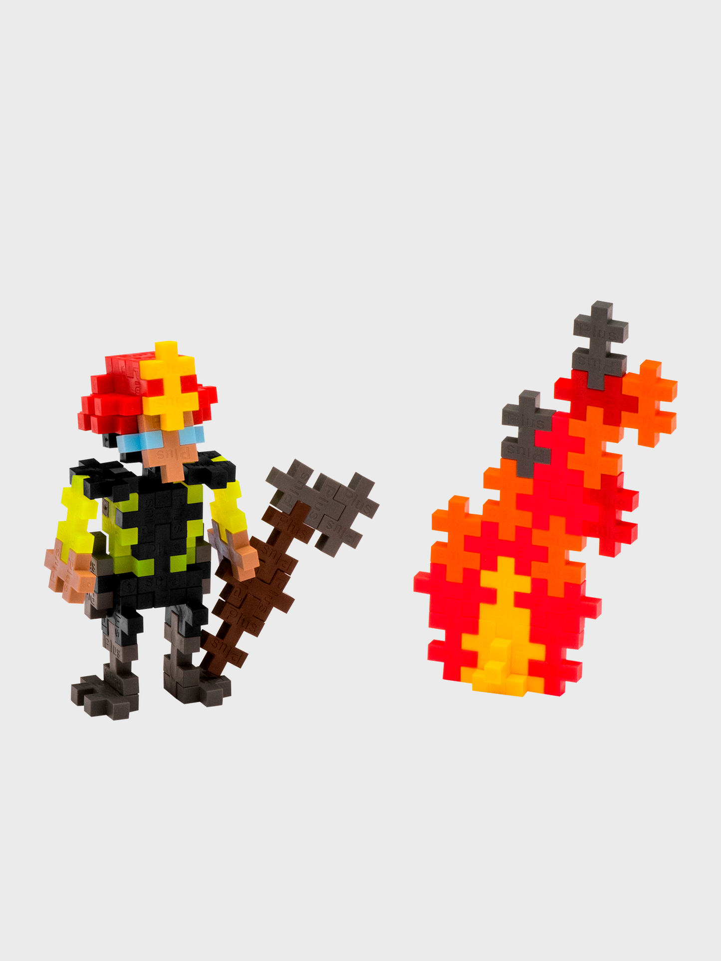 Plus Plus Tube Firefighter 100 Piece Tube