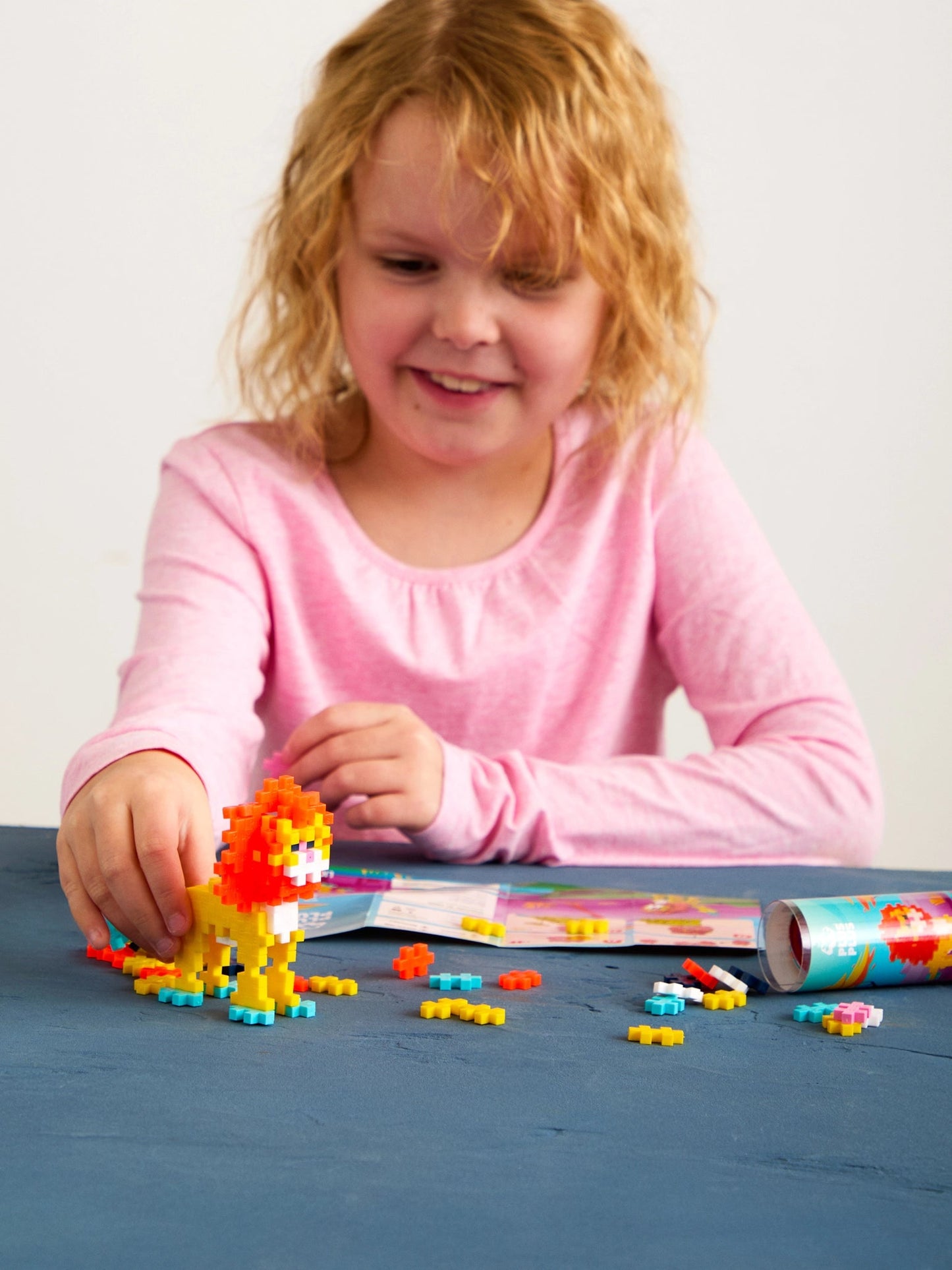 Plus Plus Tube Lion 100 Piece Tube