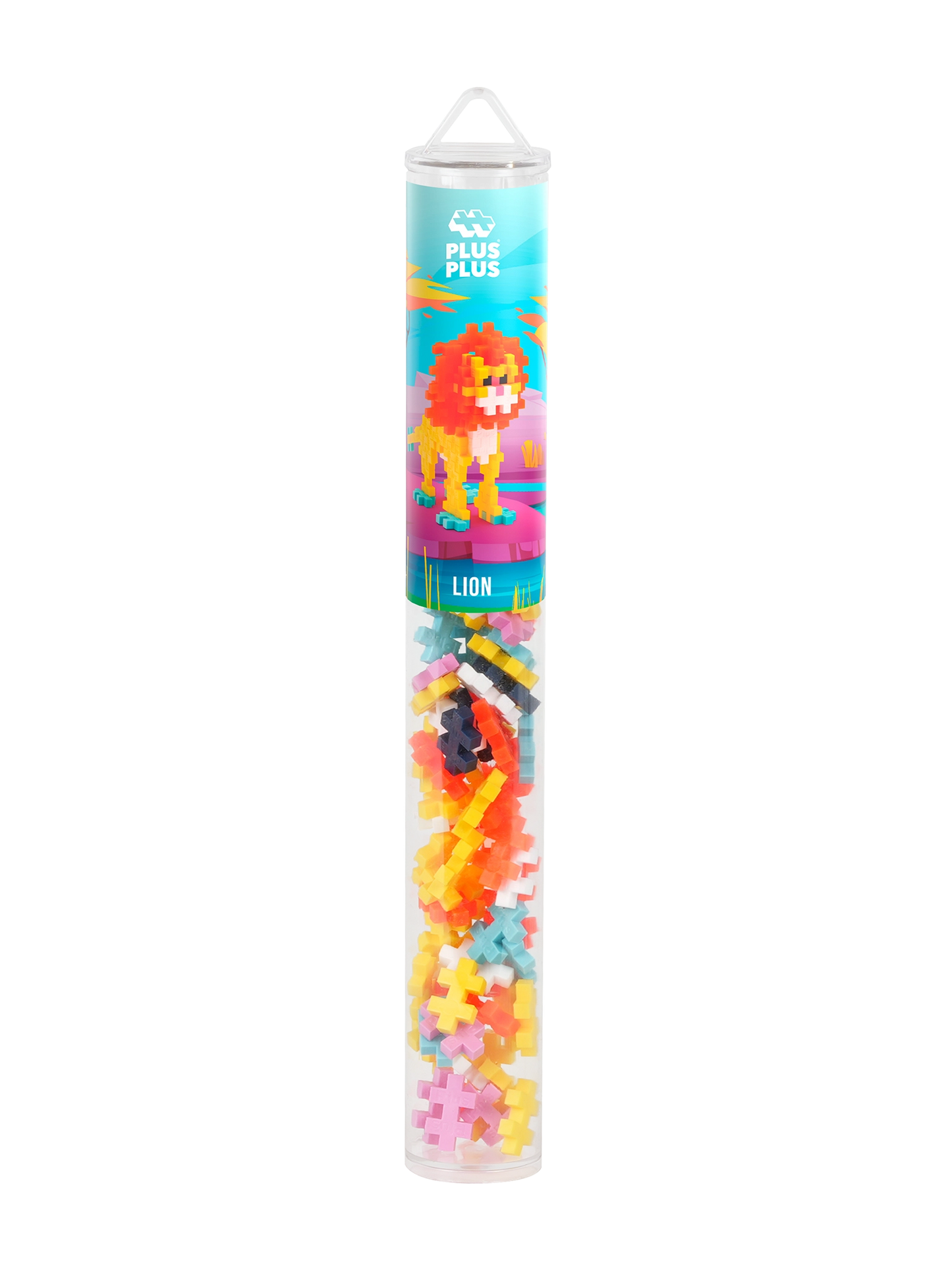 Plus Plus Tube Lion 100 Piece Tube