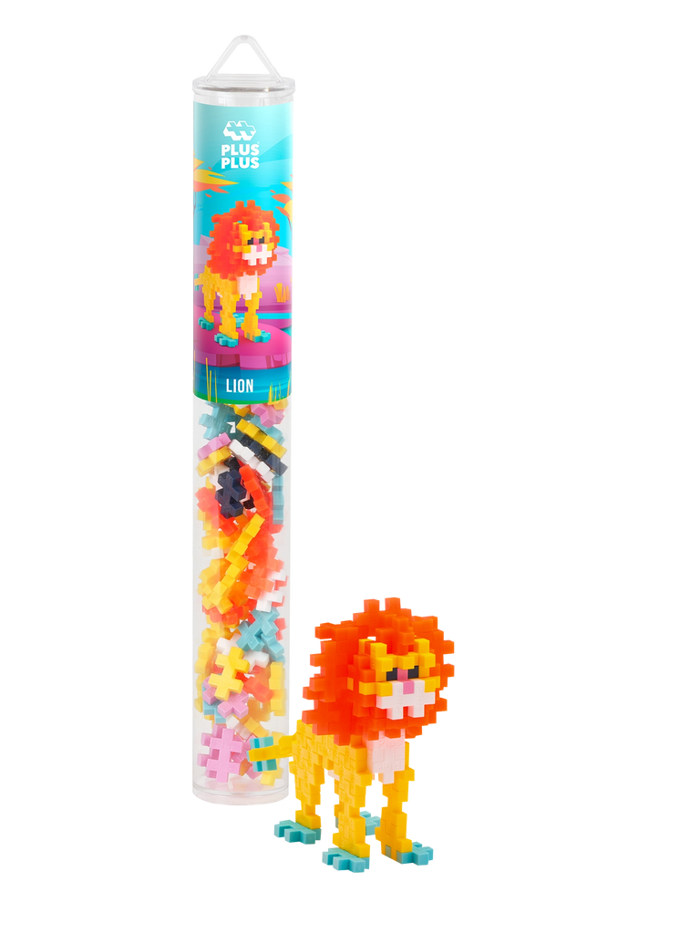 Plus Plus Tube Lion 100 Piece Tube