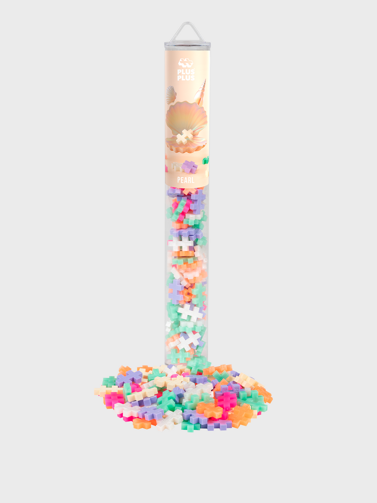 Plus Plus Tube Pearl 100 Piece Tube