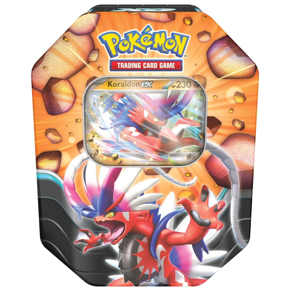 Pokemon Slashing Legends Ex Tin