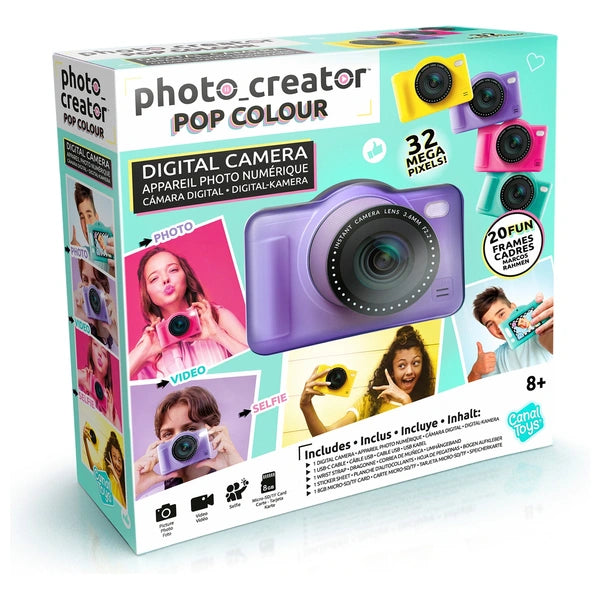 Pop Colour Camera Purple