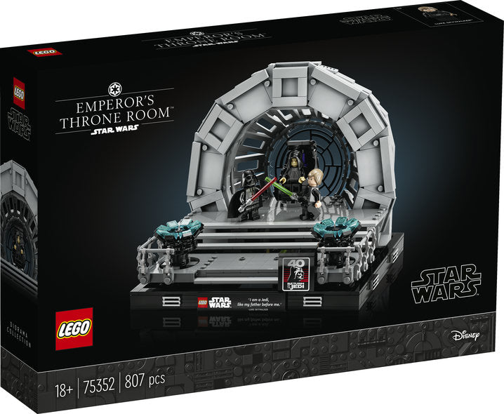 LEGO 75352 Star Wars EmperorâÃôs Throne Room Diorama