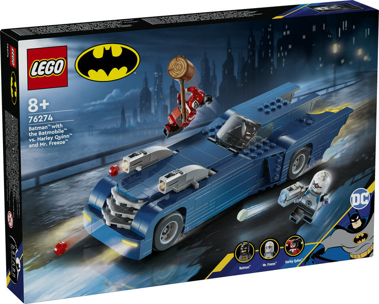 LEGO 76274 DC Batman & Batmobile vs Harley Quinn & Mr Freeze