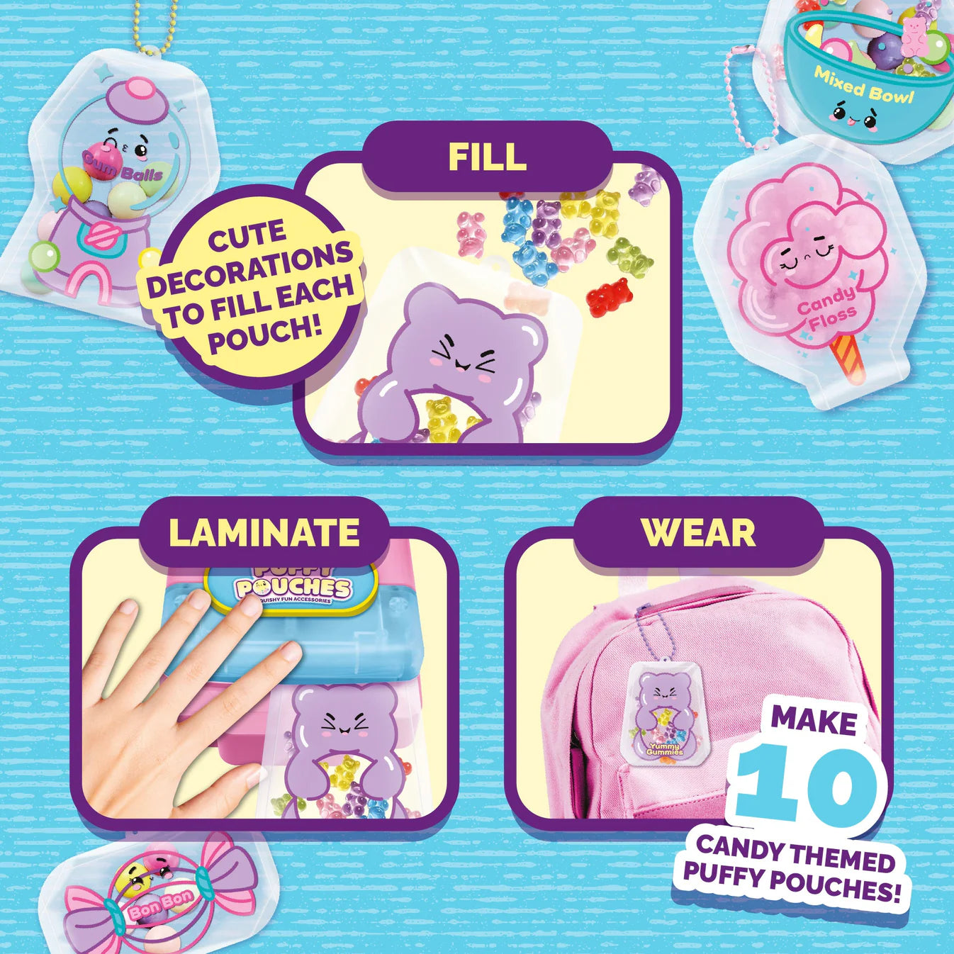 Puffy Pouches Candy Store Set