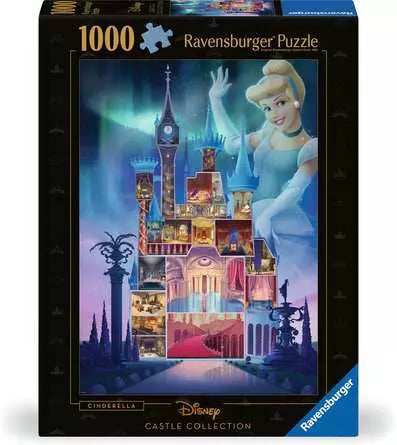 Ravensburger Dinsey Castles Cinderella 1000 Piece Jigsaw Puzzle