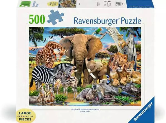 Ravensburger The Artists Palette 500 Piece Jigsaw Puzzle
