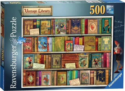 Ravensburger Vintage Library 500 Piece Jigsaw Puzzle