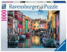 Ravensburger Burano Italy 1000 Piece Jigsaw Puzzle