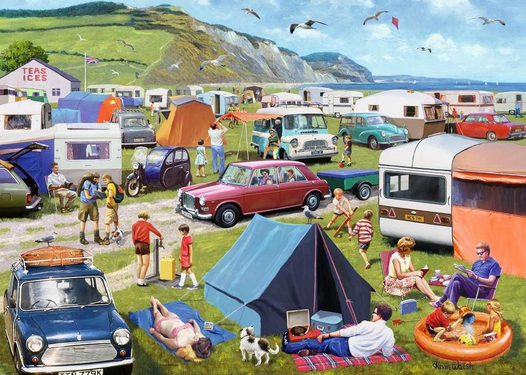 Ravensburger Camping & Caravanning 1000 Piece Jigsaw Puzzle