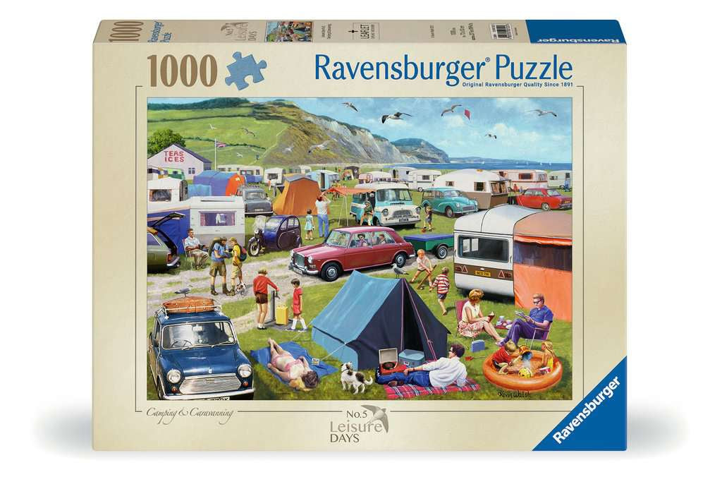 Ravensburger Camping & Caravanning 1000 Piece Jigsaw Puzzle