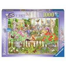Ravensburger Cosy Cafe Secret Garden 1000 Piece Jigsaw Puzzle