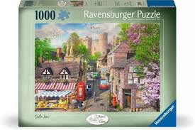 Ravensburger Down The Lane No. 5 Castle Lane 1000 Piece Jigsaw Puzzle