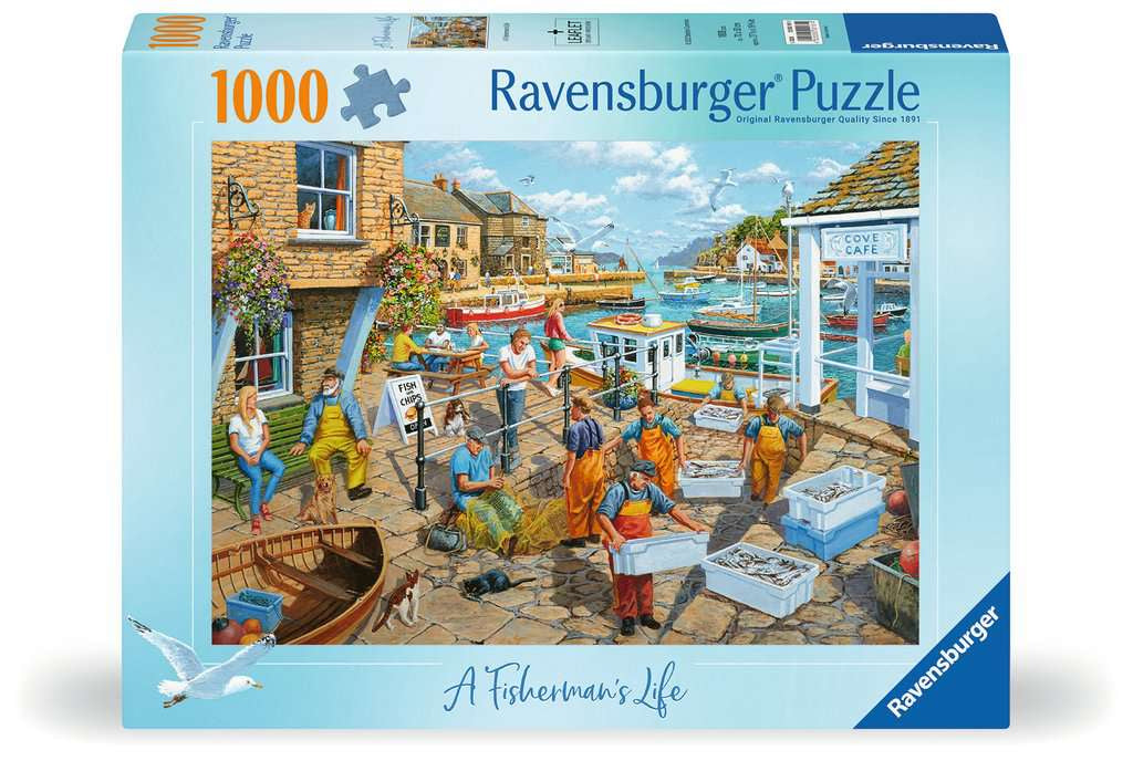 Ravensburger Fisherman''s Life 1000 Piece Jigsaw Puzzlezl