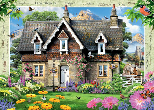 Ravensburger Hillside Cottage 1000 Piece Jigsaw Puzzle