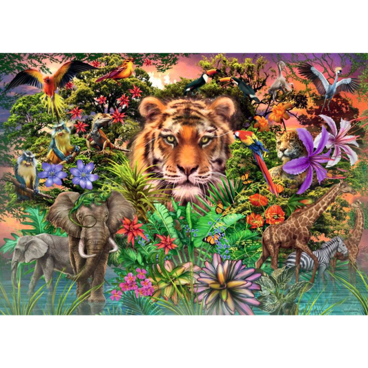 Ravensburger Jungle Tiger 1000 Piece Jigsaw Puzzle