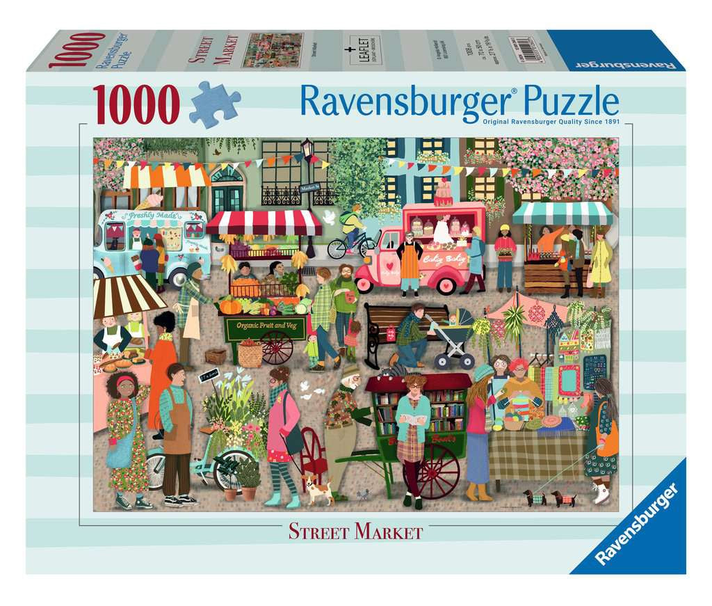 Ravensburger Street Market 1000 Piece Jigsaw Puzzle