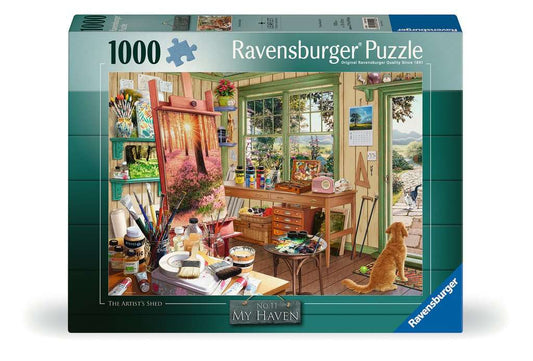 Ravensburger The Artist's Shed 1000 Piece Jigsaw Puzzle