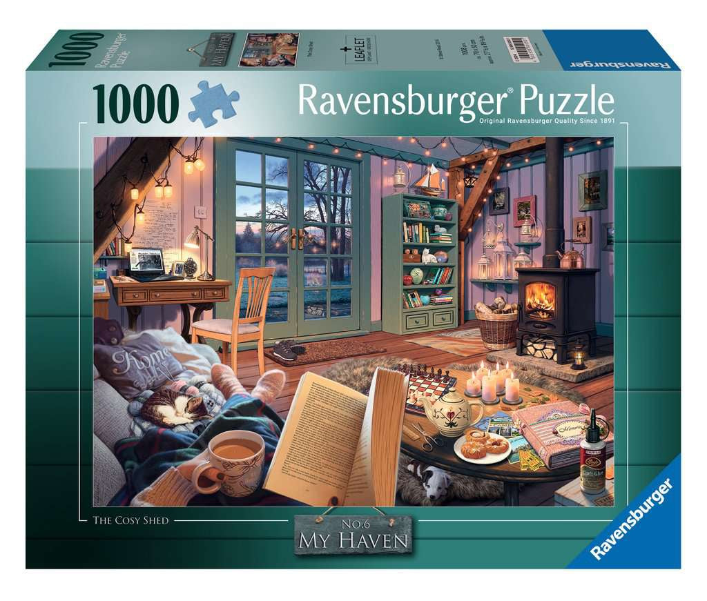 Ravensburger The Cosy Shed 1000 Piece Jigsaw Puzzle
