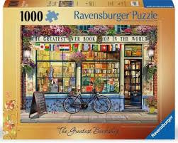 Ravensburger The Greatest Bookshop 1000 Piece Jigsaw Puzzle
