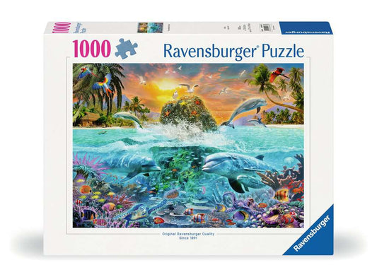 Ravensburger Underwater Island 1000 Piece Jigsaw Puzzle