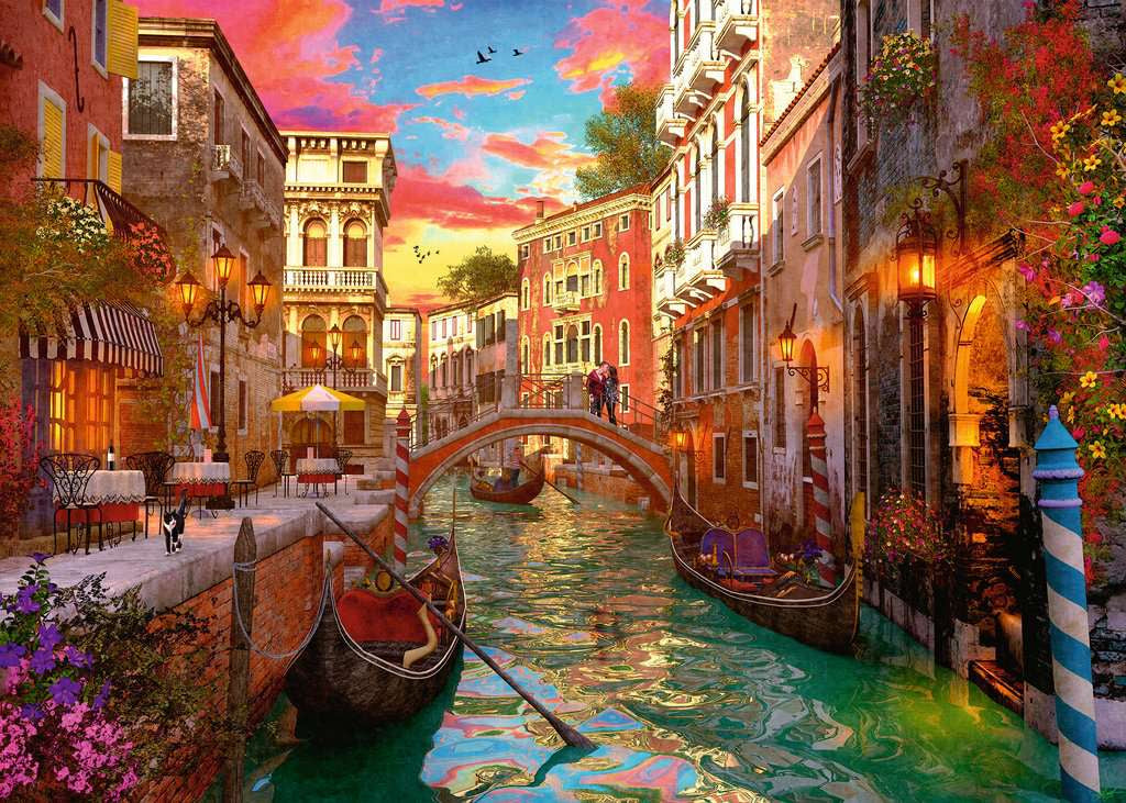 Ravensburger Venice Romance 1000 Piece Jigsaw Puzzle