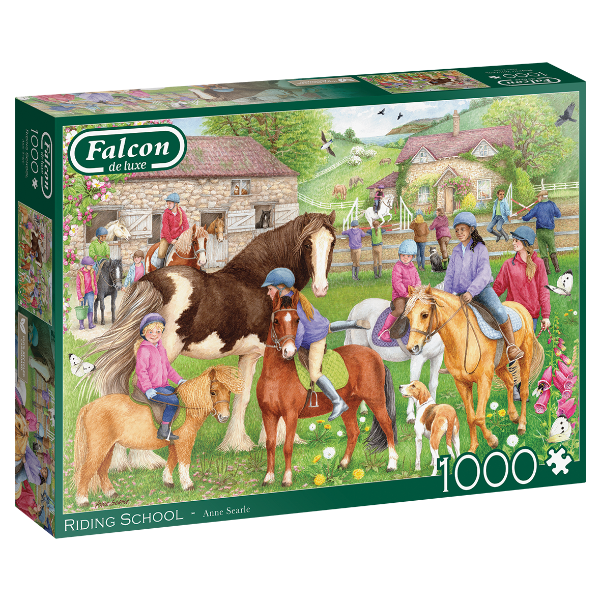 Riding School 1000 Piece Jigsaw Puzzle