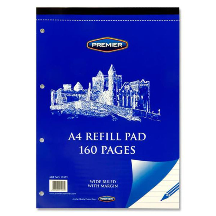 Premier A4 160pg Refill Pad - Top Bound