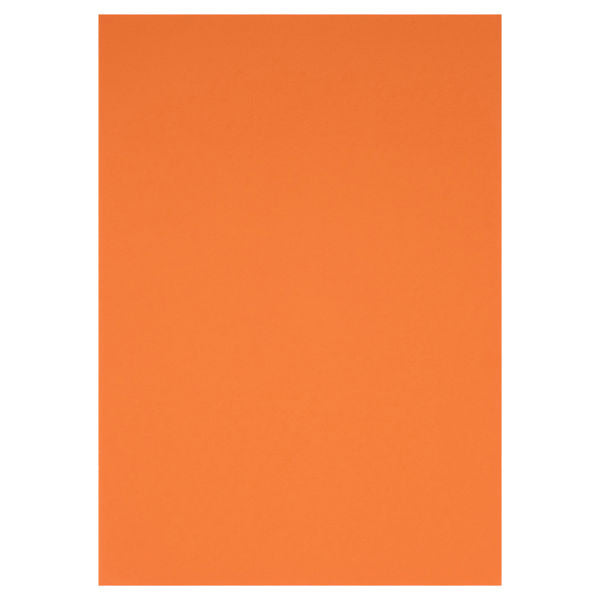 A4 Card Orange Saffron 160gsm 50pk