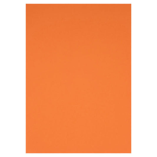 A4 Card Orange Saffron 160gsm 50pk