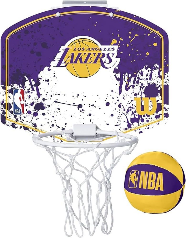 Wilson NBA Mini Hoop LA Lakers
