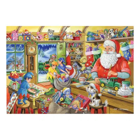 Santas Workshop 500 Piece Jigsaw Puzzle