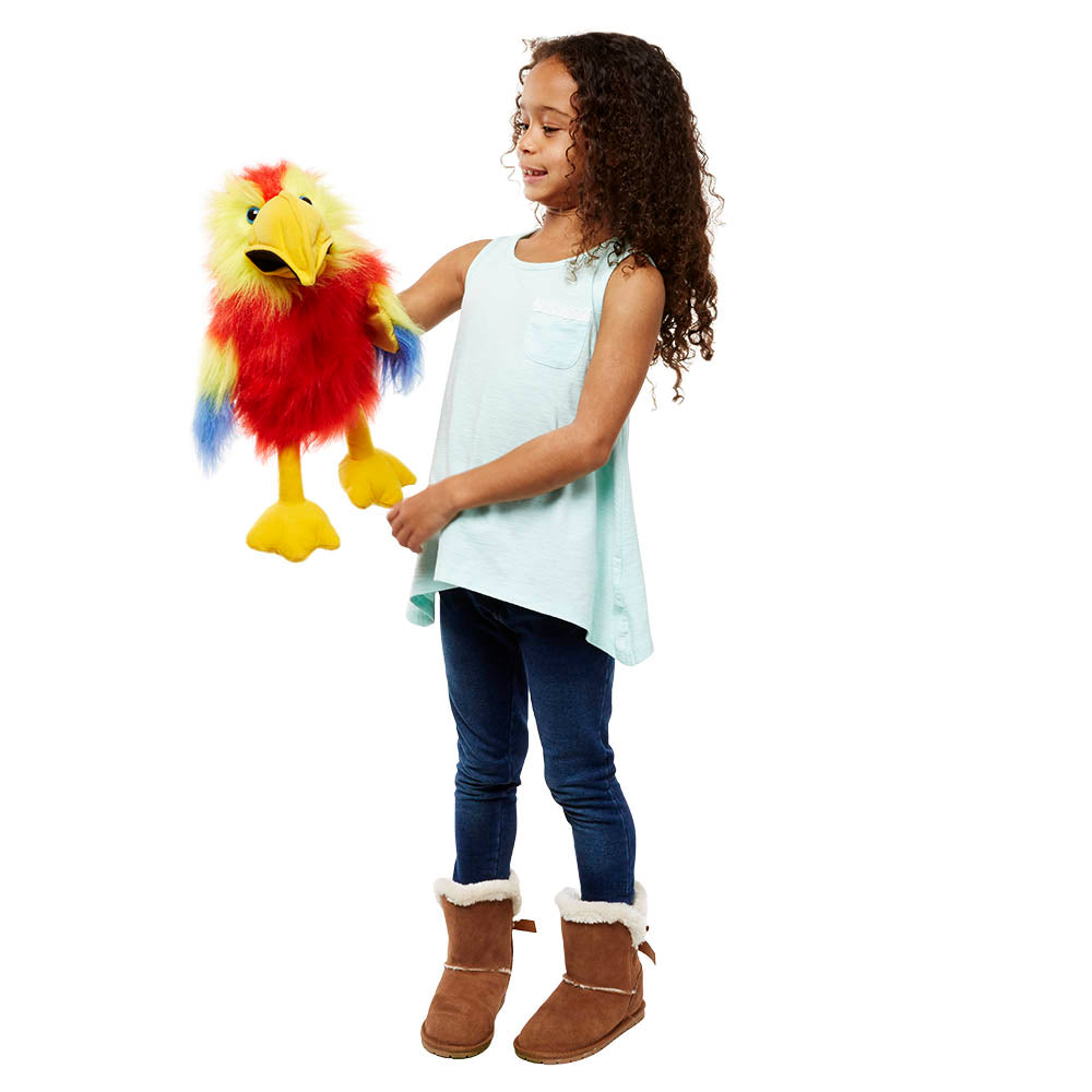 Scarlet Macaw Large Bird Puppet