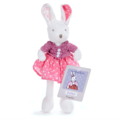 Ragtales Poppy Rabbit Rag Tag