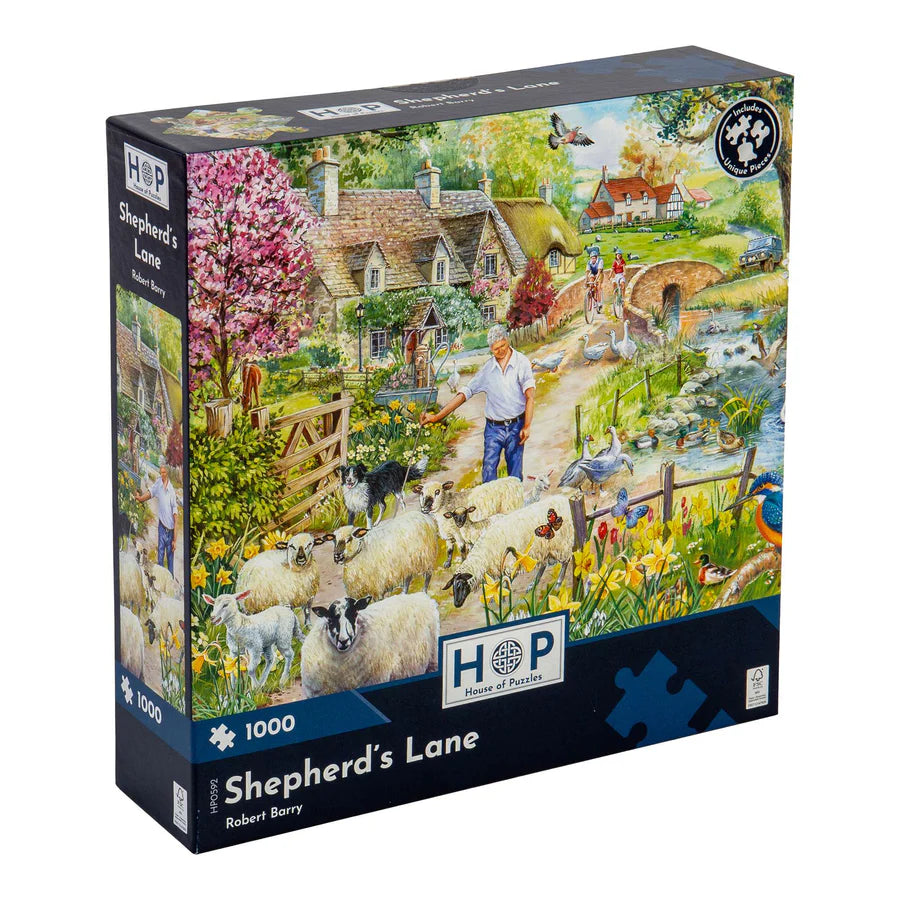 Shepherd's Lane 1000 Piece Jigsaw Puzzle