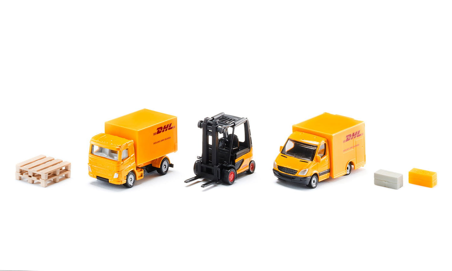 Siku 1:87 DHL Logistics Gift Set