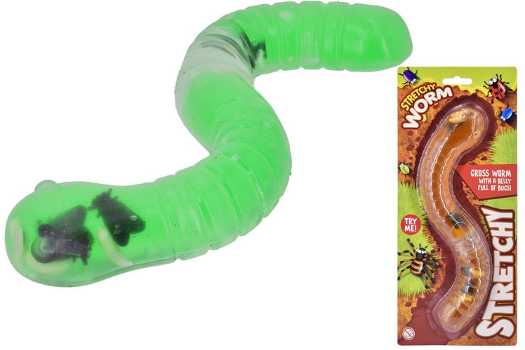 Slimy Stretchy Bug Eating Worm