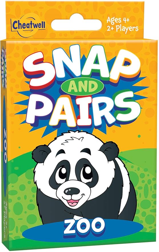 Snap And Pairs Zoo Cards