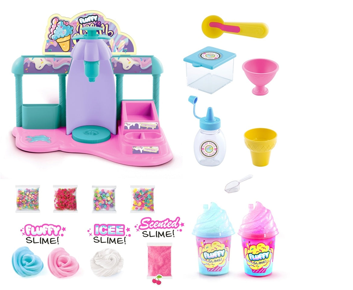 So Slime Fluffy Ice Cream Factory