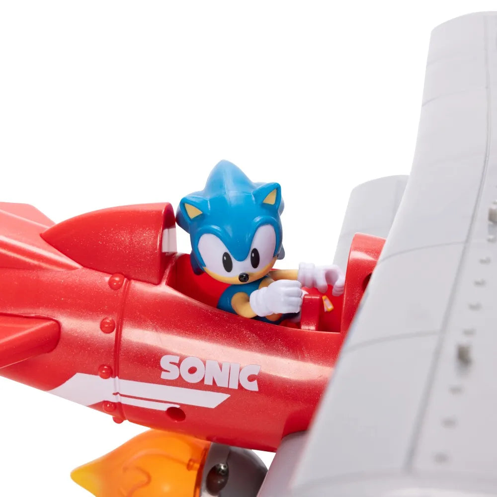 Sonic 2.5" Tornado BiPlane Playset
