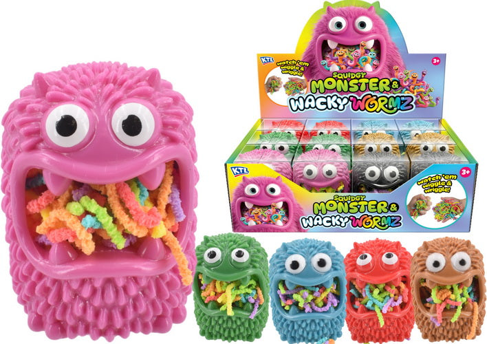 Squidgy Monster & Wacky worms
