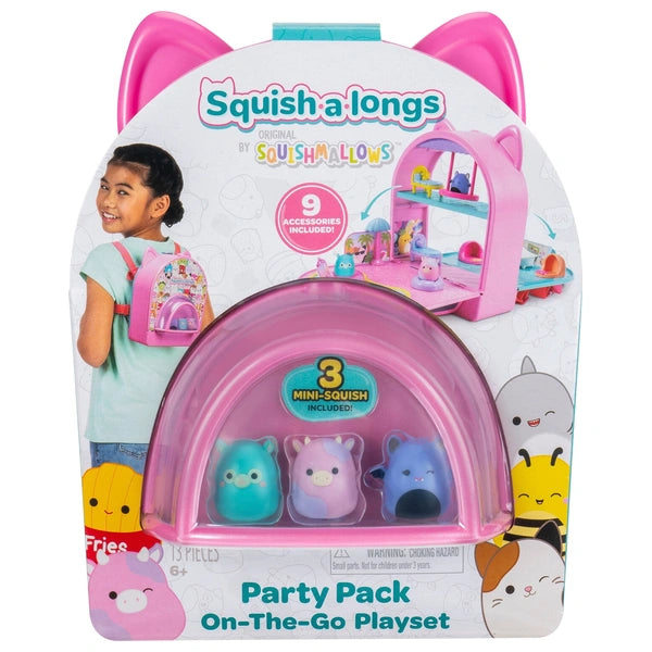 Squish Alongs Playset Party Pack