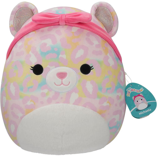 Squishmallows 12" Michaela The Pink Rainbow Leopard